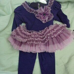 Purple Outfit by Isobella and Chloe